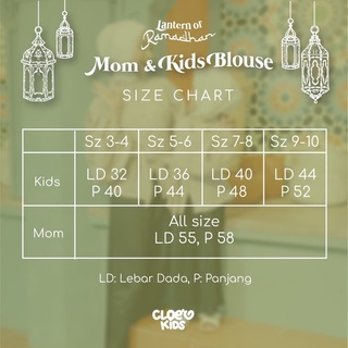 CLOEVKIDS - Blouse Basic Polos Kids Shahnaz