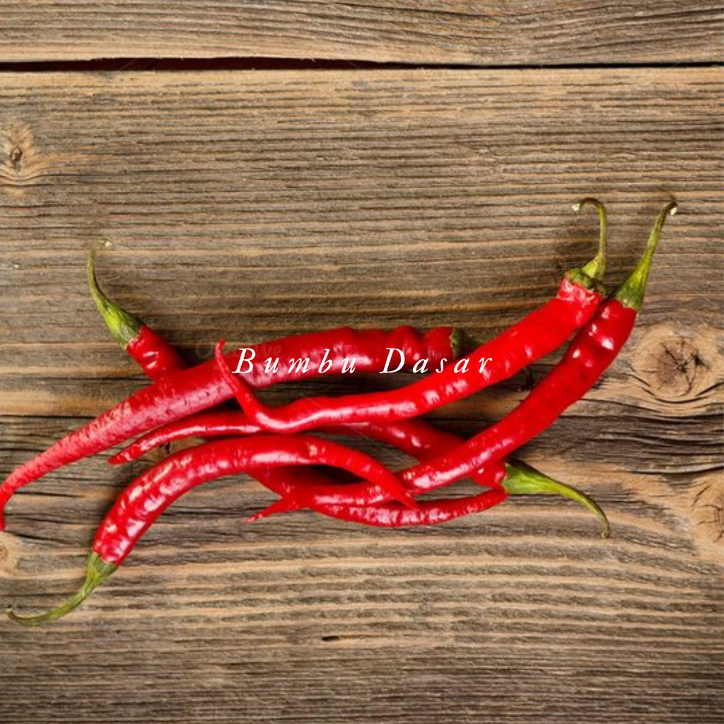 

Bumbu Dasar - Cabai Keriting Merah 100 Gr