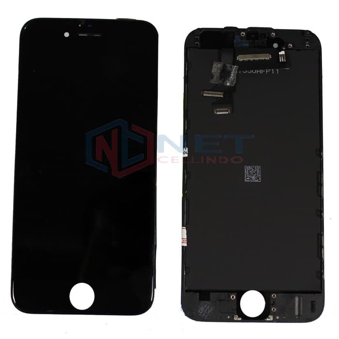 Lcd Iphone6  Iphone 6  6G + Touchscreen + Frame Fullsett Ori - Hitam Top Quality