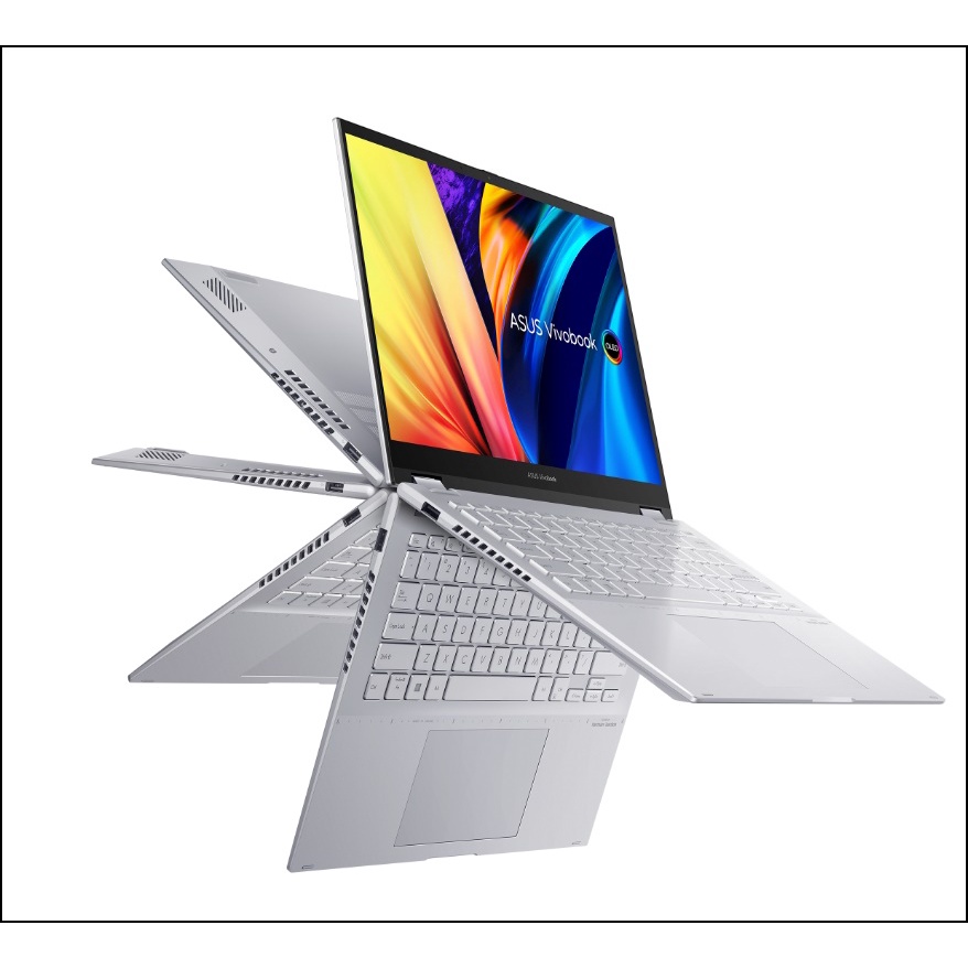 ASUS VIVOBOOK FLIP TN3402QA AMD RYZEN 5 5600H RAM16GB SSD512GB IPS TOUCHSREEN WINDOWS 11 &amp; OHS 2021 ORIGINAL