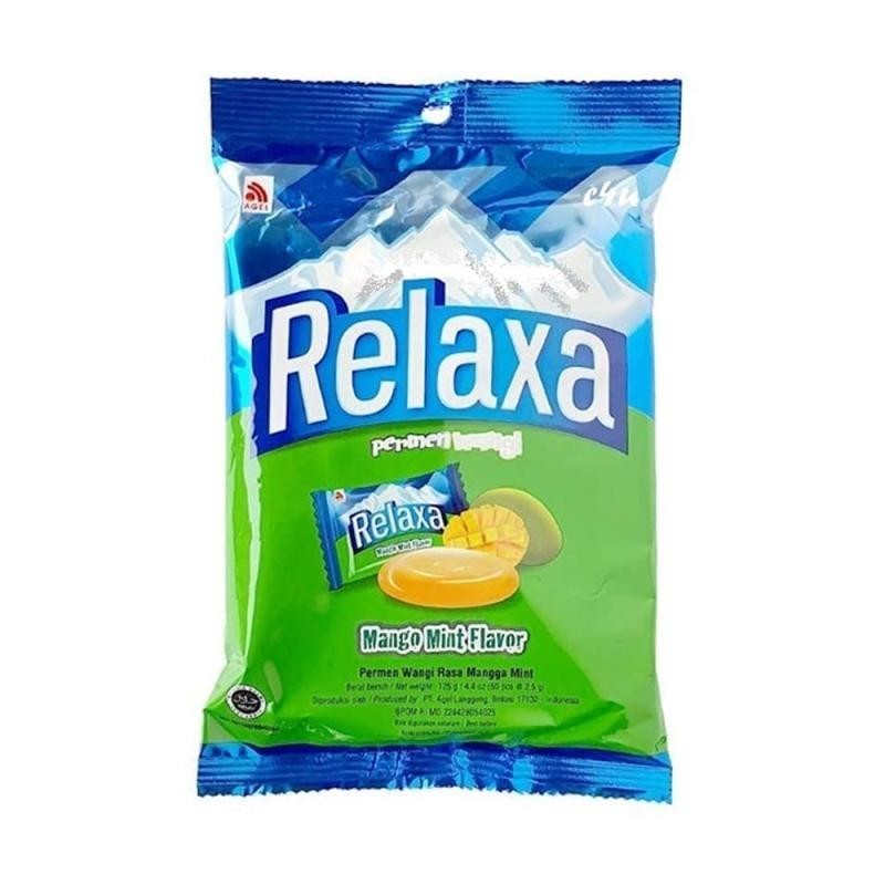 

RELAXA PERMEN WANGI MANGO MINT 125 GRAM