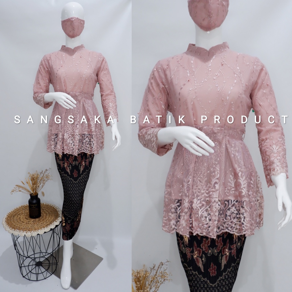 Kebaya Tunik / Tunik Brokat / Kebaya Modern / Kebaya tile / Kebaya Favorite / Batik Couple / Kebaya Sanghai