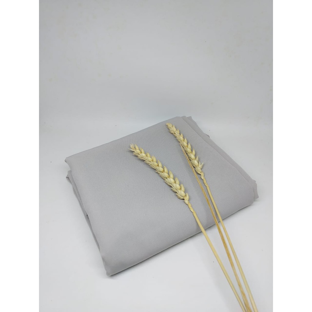 Hijab Segiempat Syari 130-SILVER