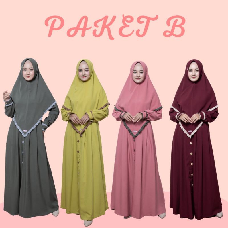 GAMIS DO/SET QIARA 3 BY LINALIVIA