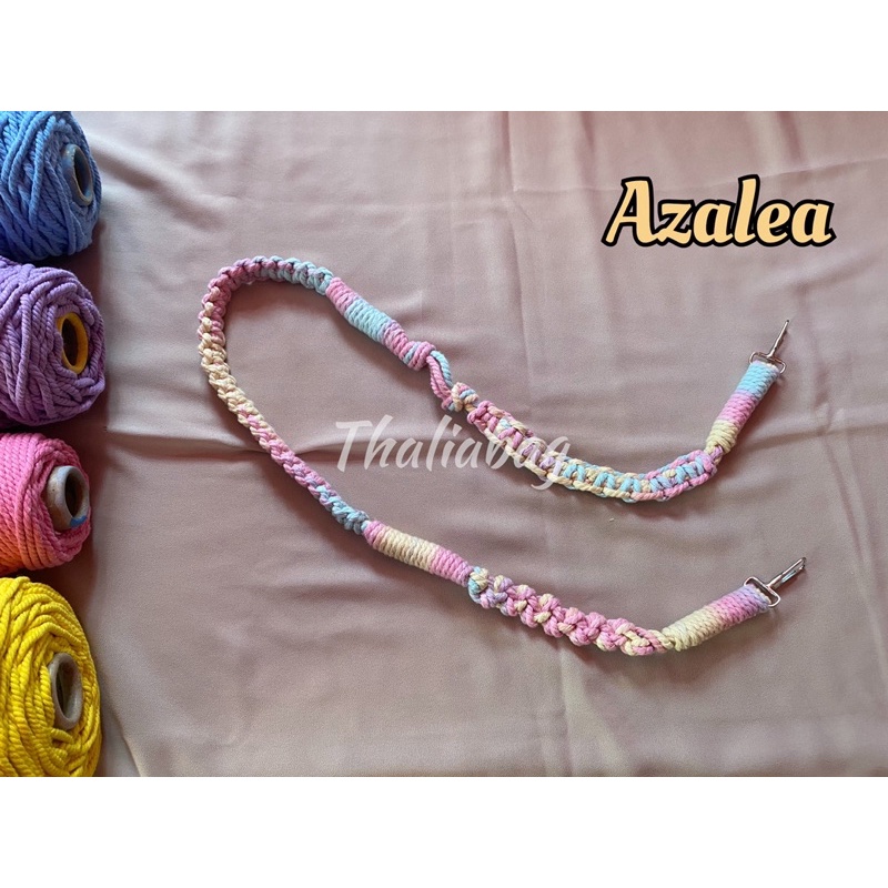 READY STOK STRAP BAG MACRAME AZALEA BY THALIABAG // TALI TAS MURAH // SLINGBAG // SHOULDERBAG // KEYCHAIN // HANDMADE // GANTUNGAN TAS // MACRAME