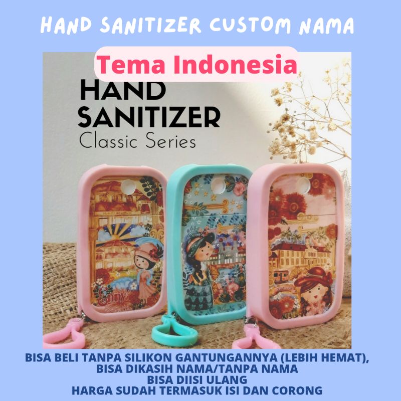 Hand sanitizer Gantung Custom Nama