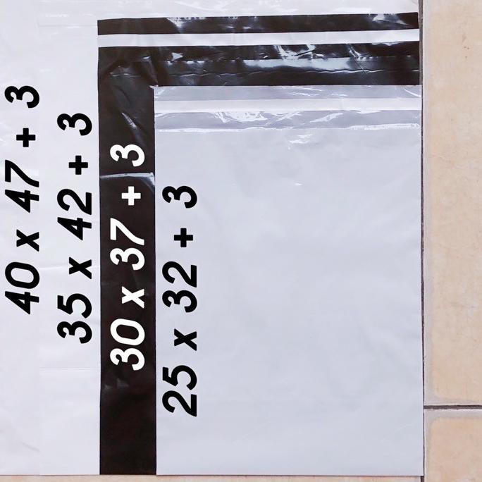 

Sale plastik packing POLYMAILER 25x35 0.4 100 lembar plastik lem