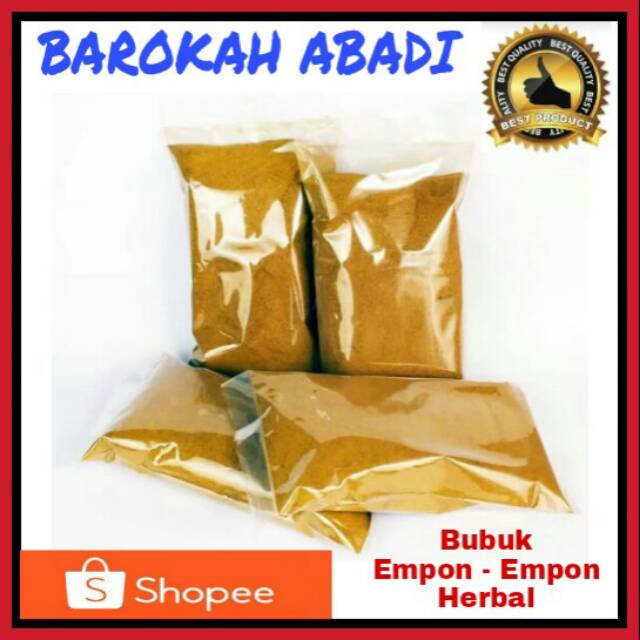 Bubuk Empon - Empon Jamu Ternak - Bubuk Kunyit Herbal - Bubuk Temulawak - Herbal Alami