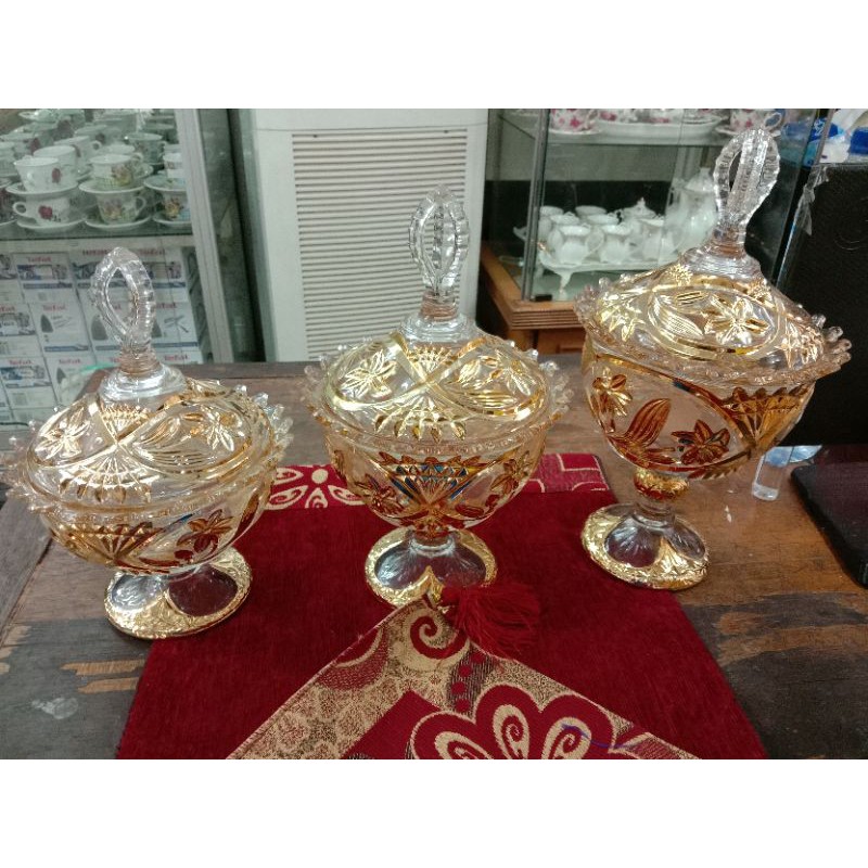 Toples Gold Set 3 Capodimonte