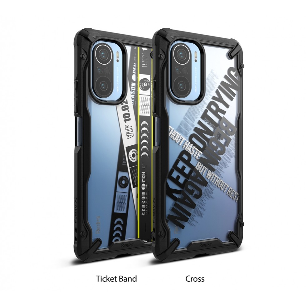 Case Xiaomi Poco F3 Ringke Fusion X Original Casing Redmi K40 Pro