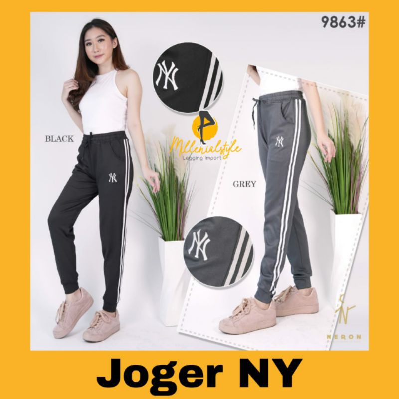 CELANA TRAINING JOGER NEWYORK WANITA IMPORT