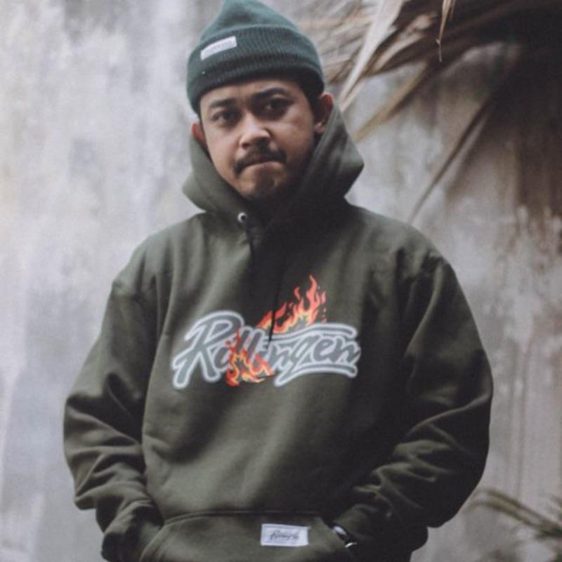 Hoodie Rillingen Flames Original Size L