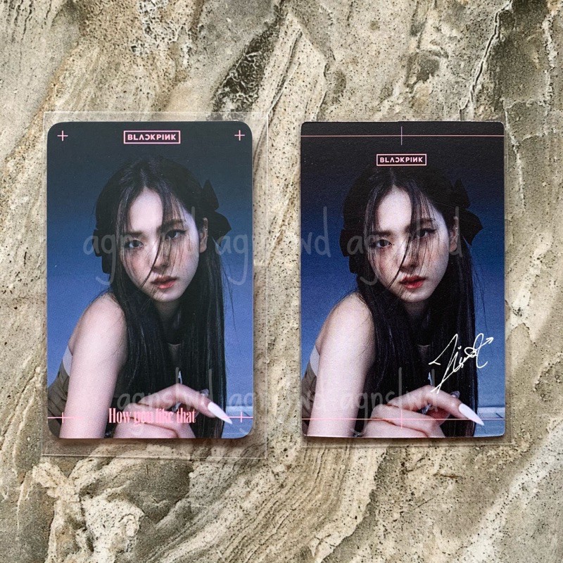 Jisoo blackpink photocard monopoly event & POB Benefit YGselect Thailand