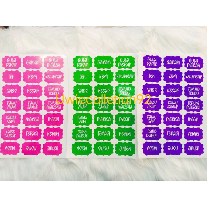 

Sticker toples bumbu