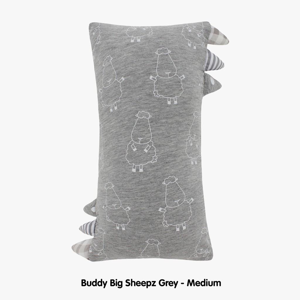 Baabaasheepz Bantal Domba Edisi Grey Bantal Guling Anak Bayi