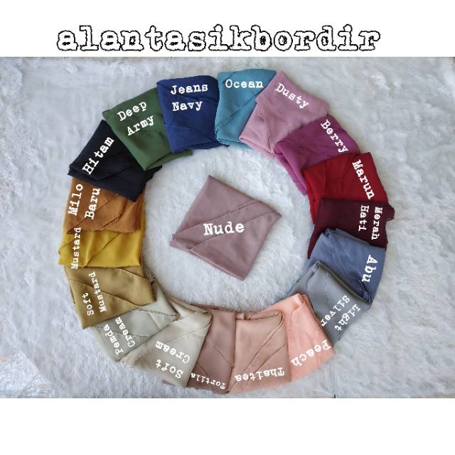 Alantasik - JILBAB INSTAN  BILQIS /  TUDUNG BAWAL LABUH BIDANG HIJAB 2 LAYER GR.2