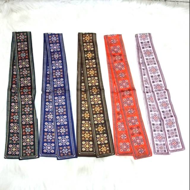 Twilly 1pc pita tas scarf kain lilit tas cantik type elvi kotak