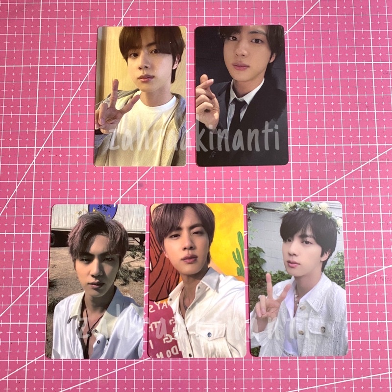 [READY STOCK] JIN SEOKJIN LD LUCKY DRAW BTS BE ESS ESSE ESSENTIAL DEL DELUXE BUTTER SW SOUNDWAVE M2U