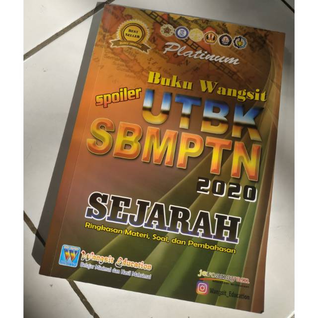 Wangsit Sejarah  UTBK SBMPTN SIMAK UTUL  2020 Jeroan Ayam  [Bekas]