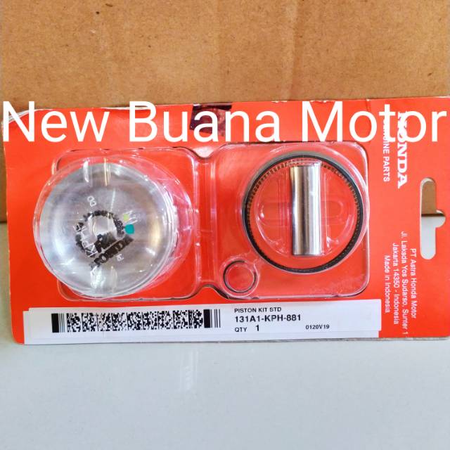 Piston Kit Supra X125 Lama Karburator OS Std