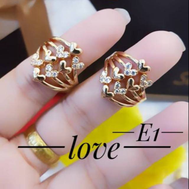 Xuping set perhiasan lapis emas 24k 1602