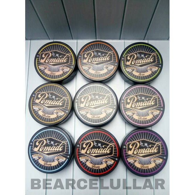 TM POMADE / TMPOMADE UKURAN BIG / BESAR 100GRAM OILBASED 9 VARIAN