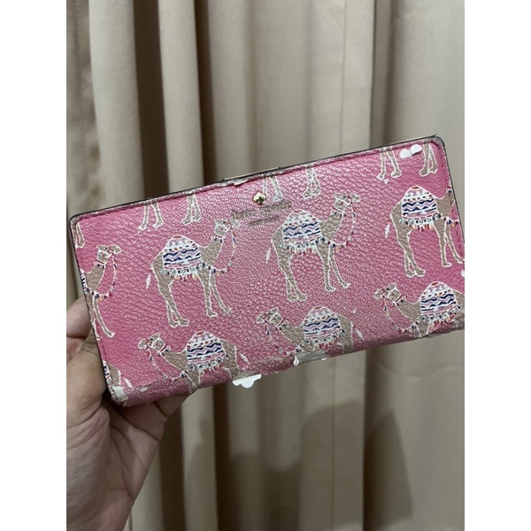 Preloved Original 100%  Kate Spade Wallet (kulit mengelupas) + care card