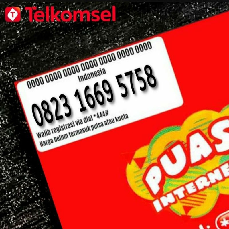 NOMOR CANTIK TELKOMSEL KARTU AS KARTU PERDANA MAJU MAPAN 5758