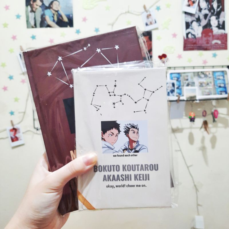 

Request Ukuran A6 Notebook Haikyuu