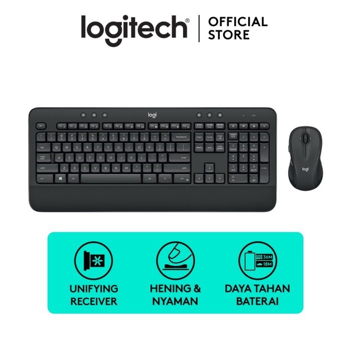 Logitech MK545 advanced combo wireless mouse keyboard - MK 545 Original