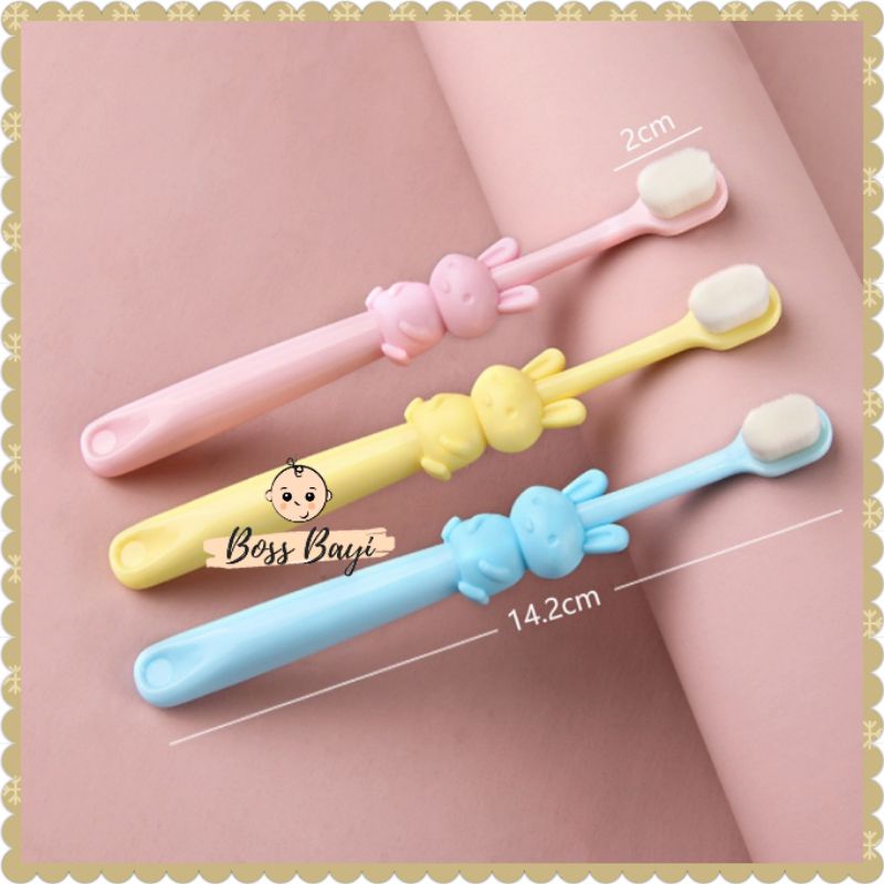 Mini Soft Cotton Toothbrush / Sikat Gigi Anak Bulu Lembut