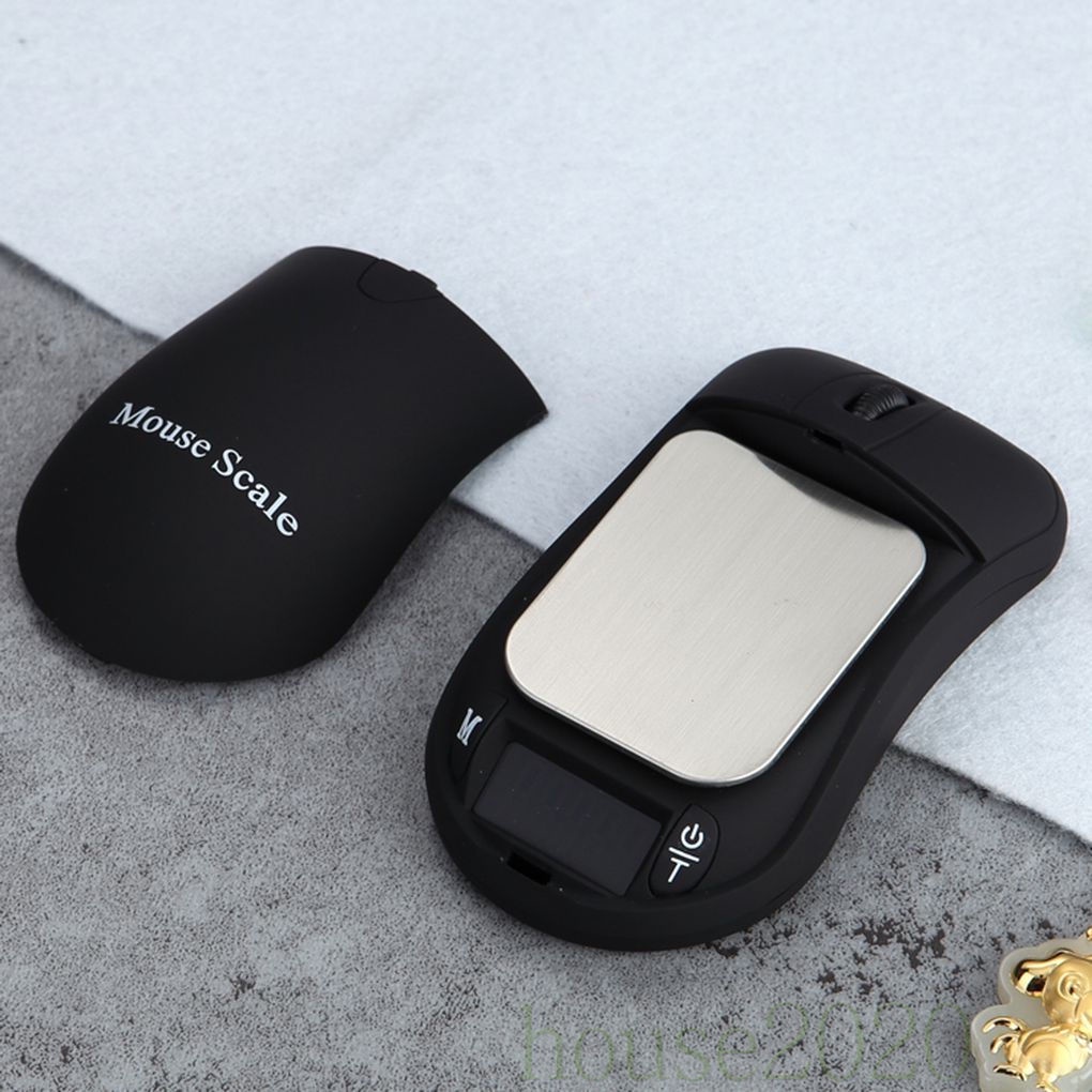 [HOUSE2020]Portable Digital Gram Precise Jewelry Scale Mini Mouse Style Gems Stones Pocket Herb Tea Scale