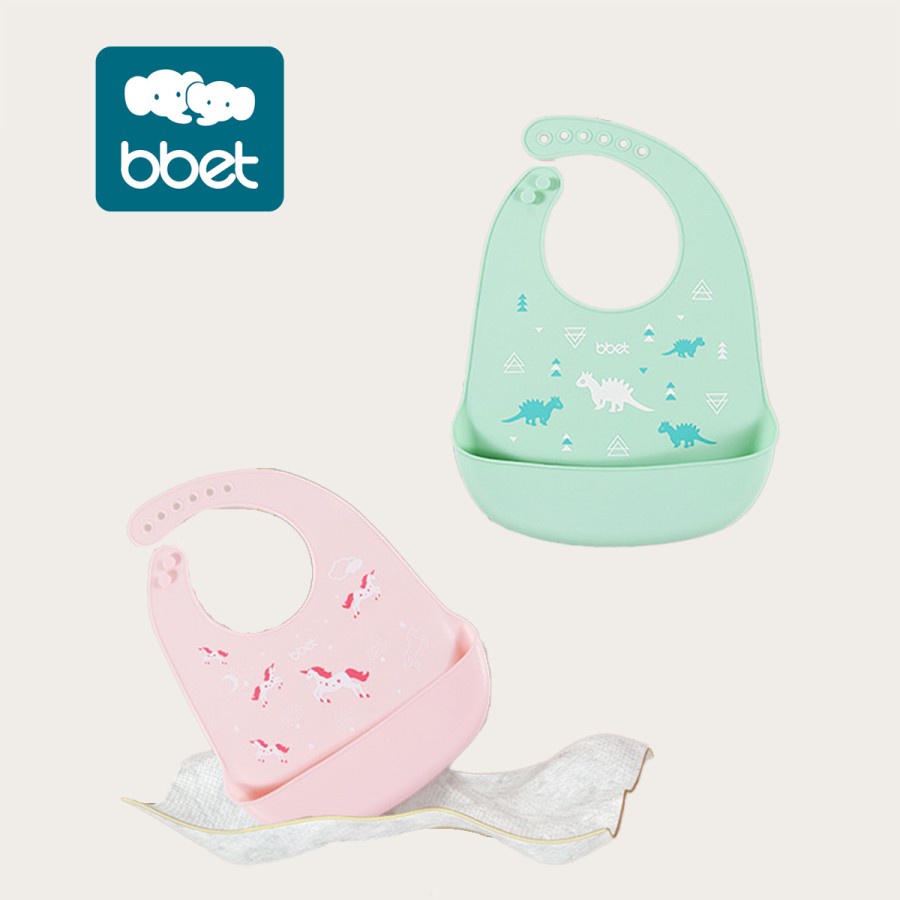 BBET Silicone Bib Adjustable / Celemek Bayi