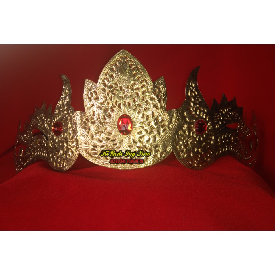 Mahkota Siger Pengantin Sunda/ Siger Tari/ Siger kencana/ Mahkota Palembang Bali Yogyakarta Jawa