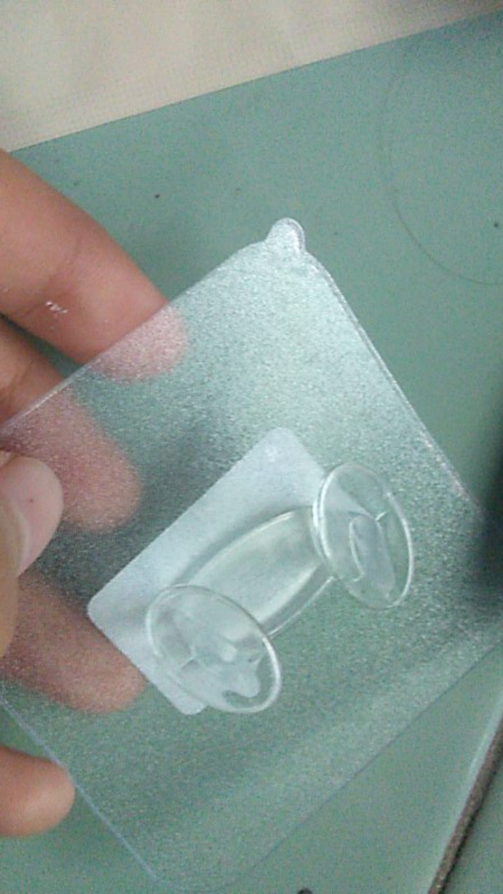 (pro) Gantungan Kait Holder Kabel Listrik Warna Transparan Dengan Perekat