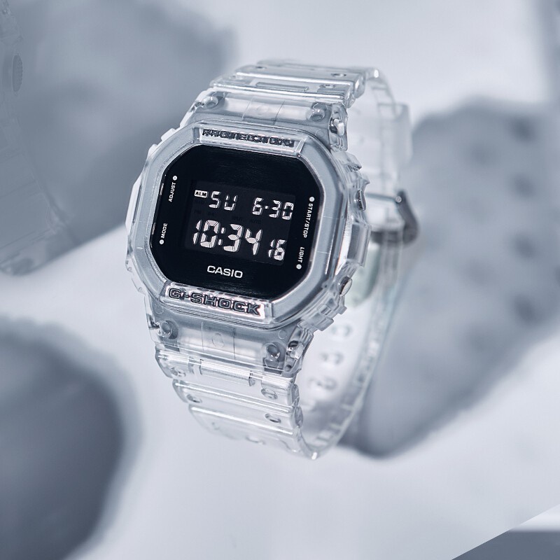 CASIO G-SHOCK Square Watch DW-5600 Series Watch DW-5600SKE-7PR Waterproof Sport Fashion Unisex Watch