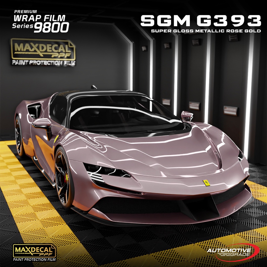 Maxdecal Premium Wrap Film 9800 - METALLIC ROSE GOLD