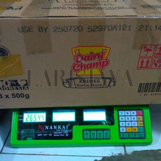 

BARANG MURAH!!!!!! Creamer dairy charmp 500gram 1 karton 48 pcs