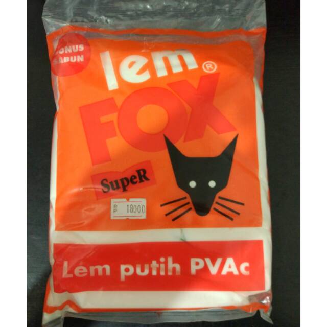 

Lem Fox Putih Refill - 700 Gram