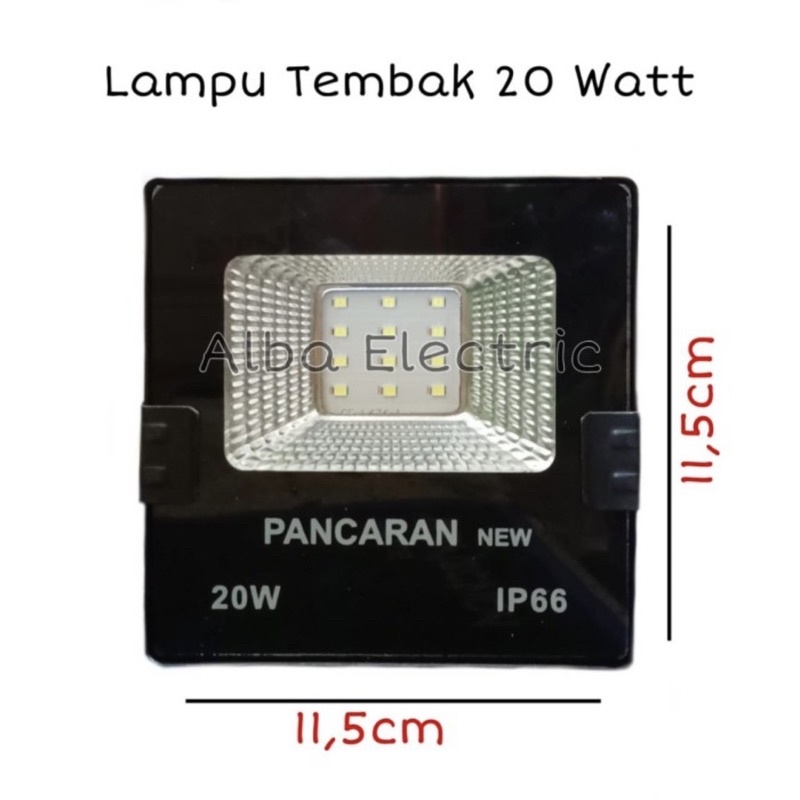 LAMPU SOROT LED 20 Watt PUTIH KUNING PANCARAN FREE BUBBLE WRAP Lampu Tembak 20 Watt Putih Kuning Lampu Tembak LED 20 Watt Kuning FREE BUBBLE WRAP