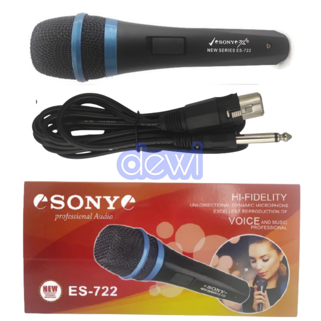 MIC SONY ES845 / ES722 / MIC KABEL SONY MURAH ES-845 / ES-722 / MIC MURAH SONY ES 845 / ES 722