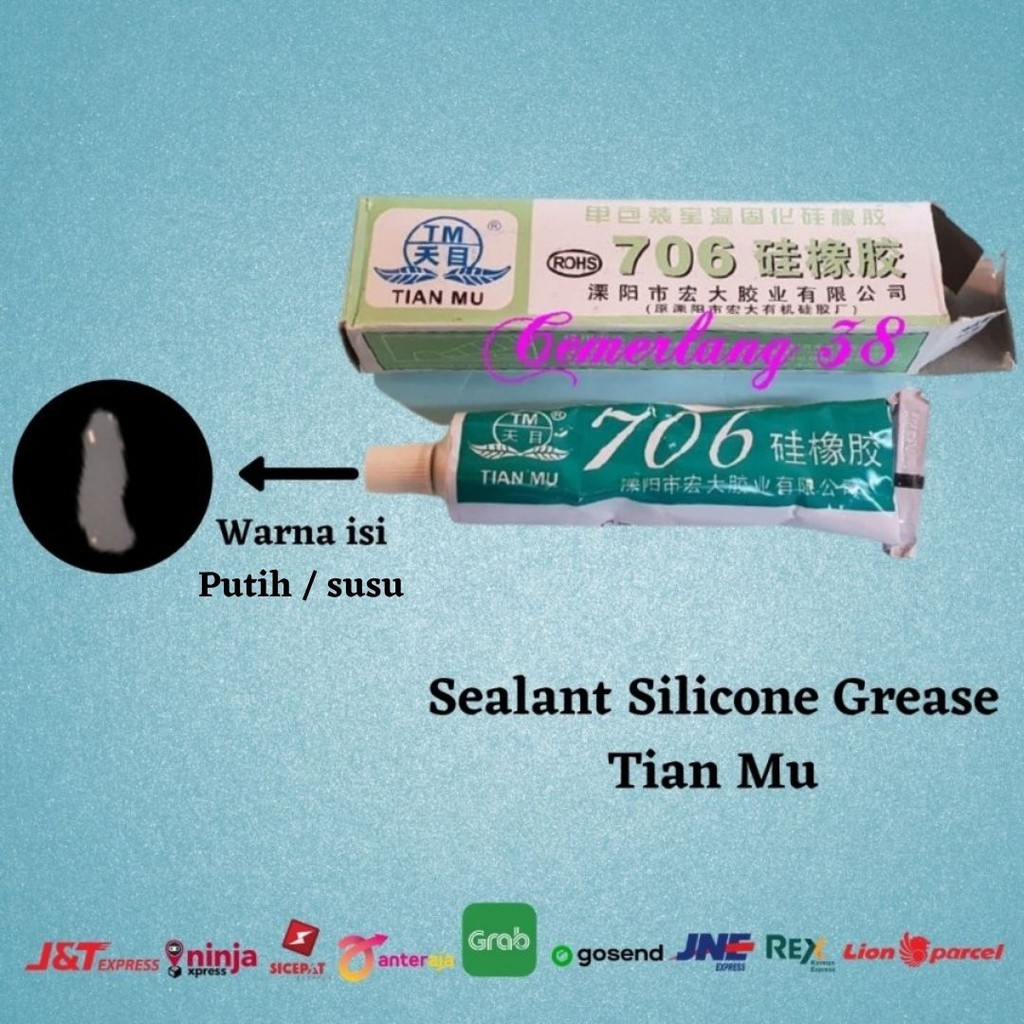 Sealant Silicone Grease Tian Mu 706 / Thermal Glue / Heat sink Odol