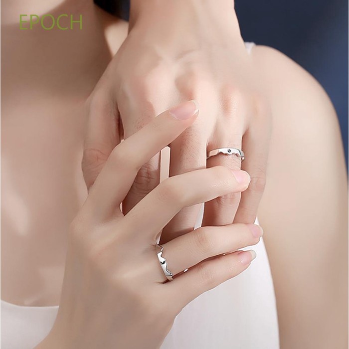 [READY] EPOCH Fashion Finger Ring Wedding Open Ring Couple Ring Engagement Moo