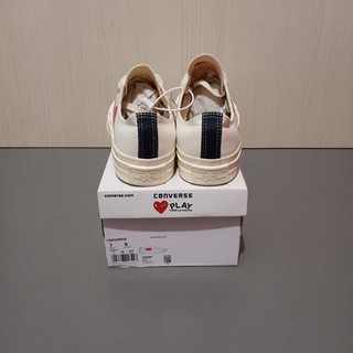  SEPATU  CONVERSE  70S LOW X  CDG OFF  WHITE  ORIGINAL PK BNIB 