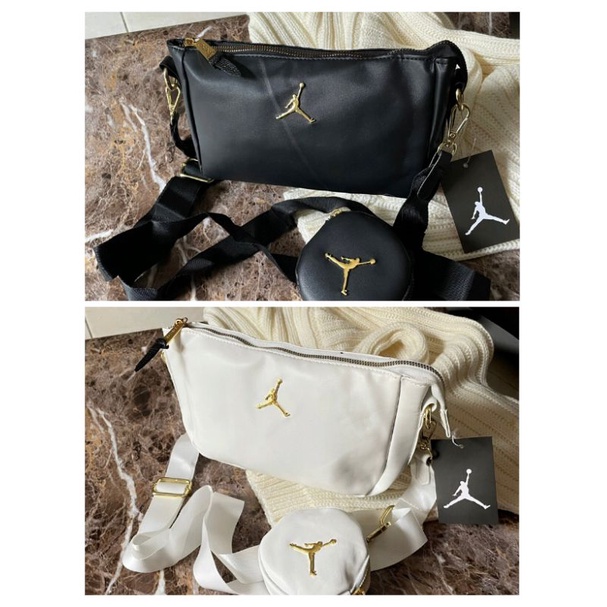 SLINGBAG JORDAN YINYANG + SMALL POCKET BAG JORDAN / TAS SELEMPANG JORDAN /
