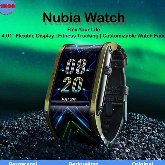 Nubia watch Smartwatch 4.01 Flexible AMOLED Display