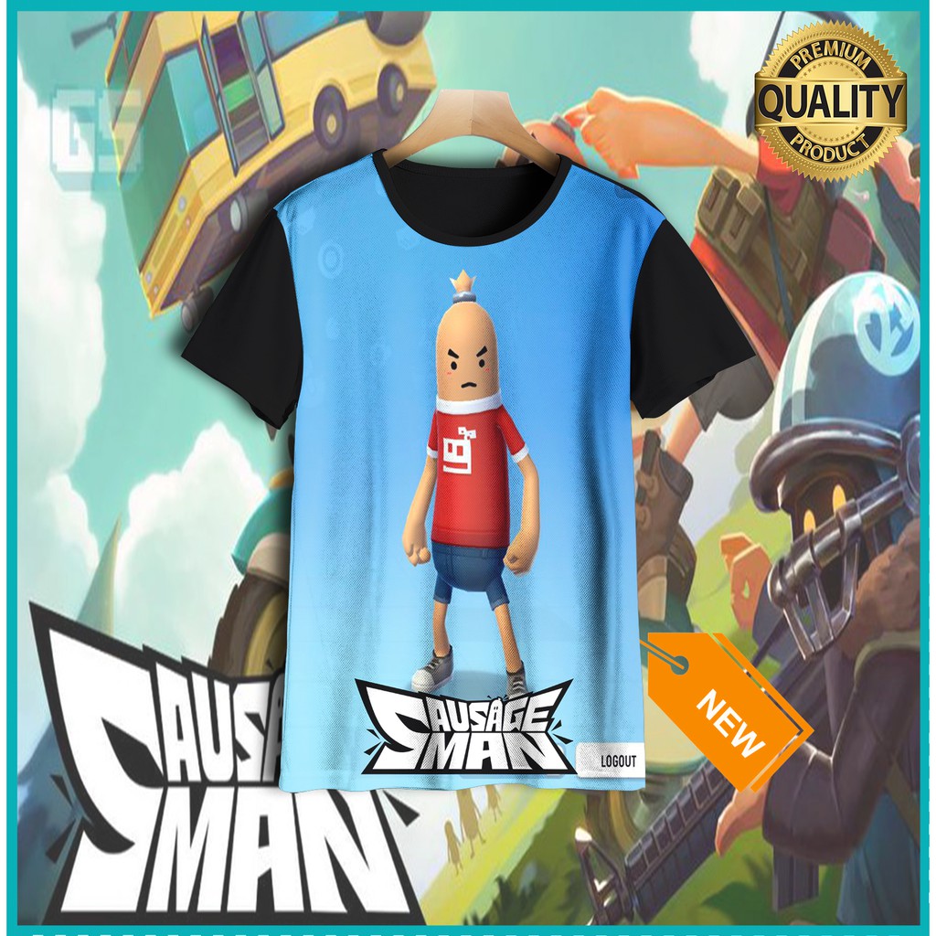 Kaos Anak Sausage Man