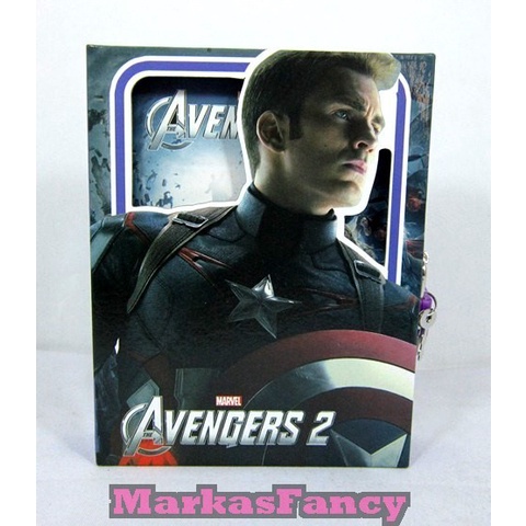 

Hemat Buku Diary Avenger2+ Gembok Trendi