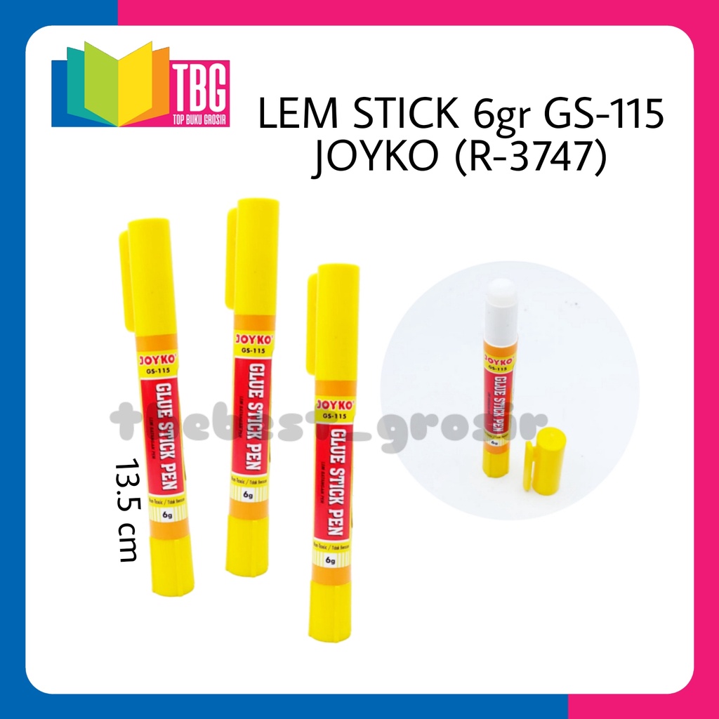 

1 PCS LEM STICK 6GR GS115 JOYKO / GLUE STICK PEN GS-115 JOYKO / GLUE (R-3747)