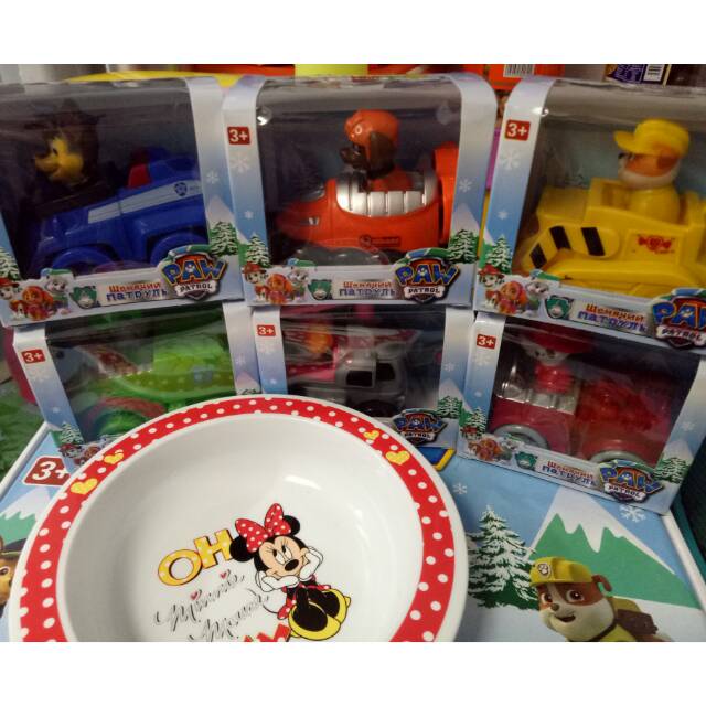 mainan paw mobil patroli paw